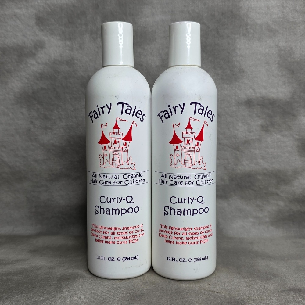 Fairy Tales Curly-Q Organic Hair Shampoo -  12 oz - 2 Pack